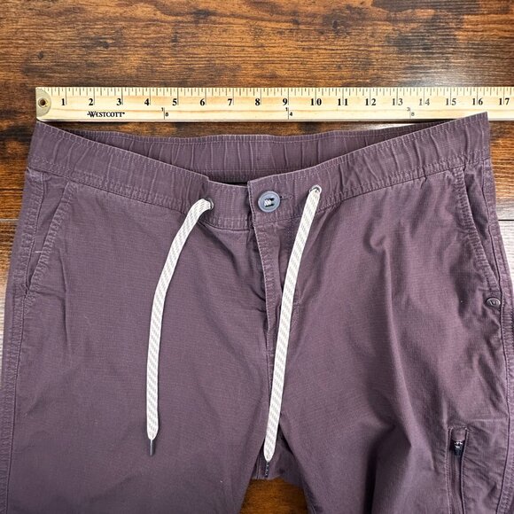 Vuori Ripstop Pant Jogger Sz Large Chesnut Brown Gorpcore Utility Hiking - Picture 9 of 11